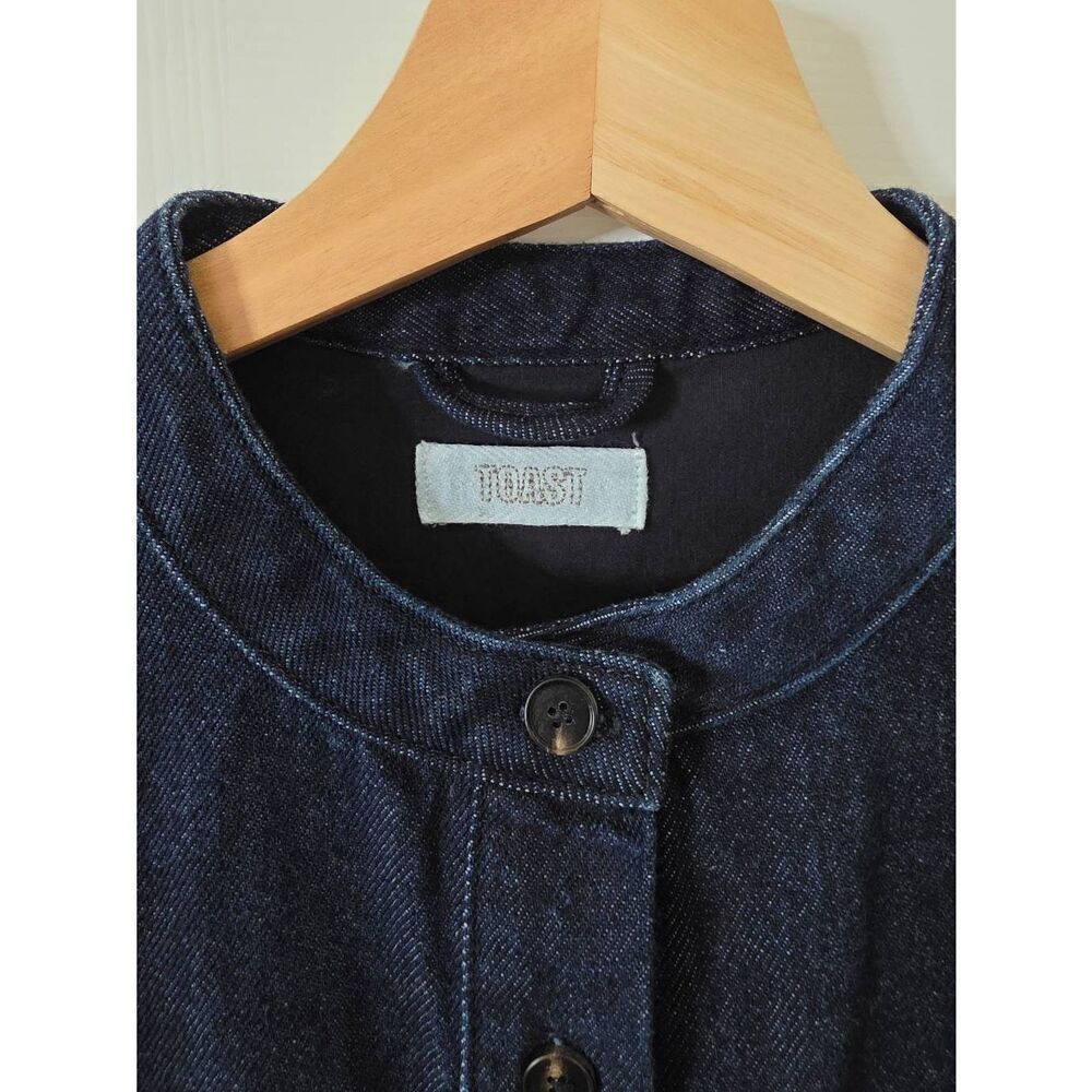 Toast Denim Midi Dress Size 6 - Picture 7 of 10